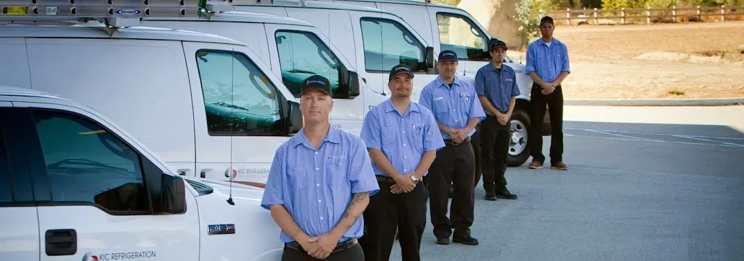 KIC Refrigeration crew ready for Mini Split Repair jobs across West Haven-Sylvan